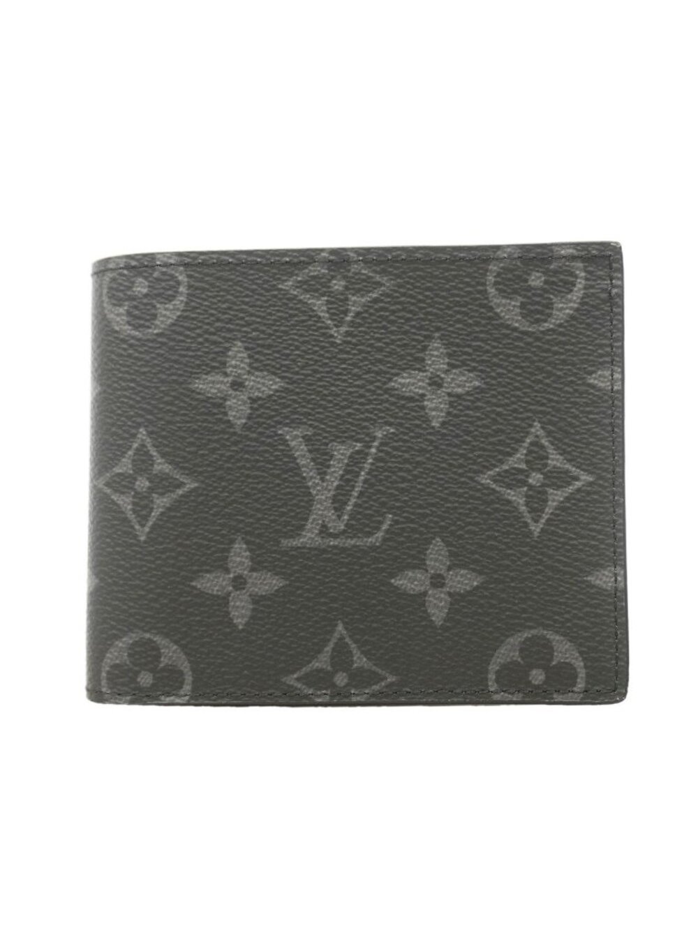 Louis Vuitton Wallet Monogram Eclipse Portefeuille Marco NM Black